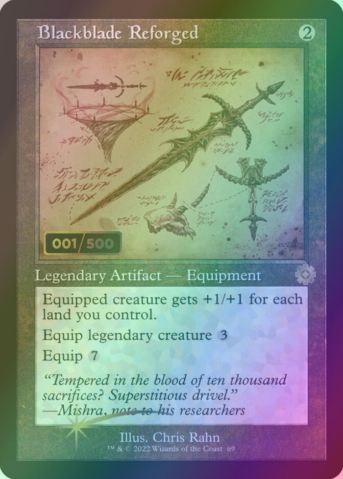 Blackblade Reforged (BRR) (69z) / Serialized