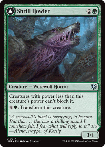 Shrill Howler // Howling Chorus (INR) (214) — cara 1 de 2