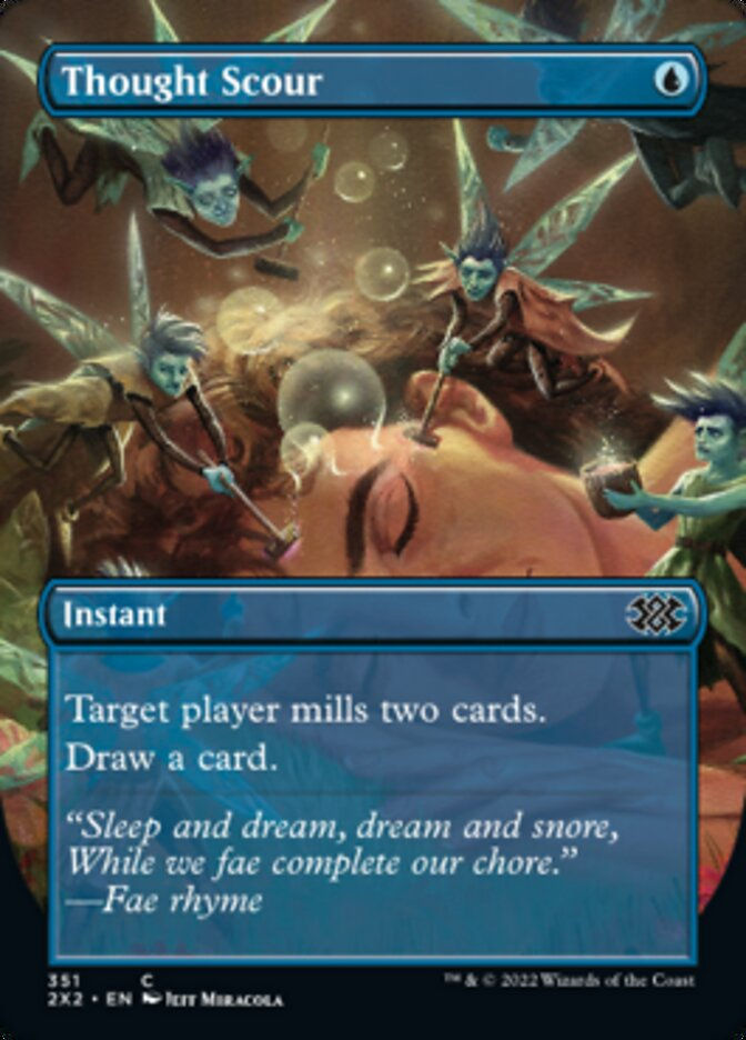 Thought Scour (2X2) / Borderless