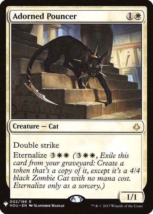 Adorned Pouncer (PLST) (HOU-2)