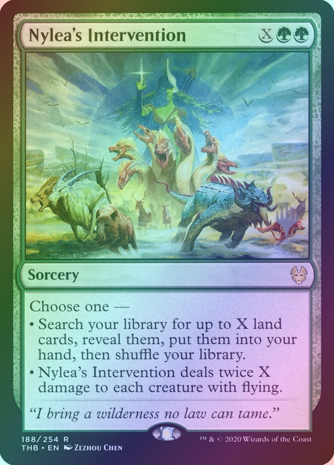 Nylea's Intervention (PTHB) (188p) / Foil
