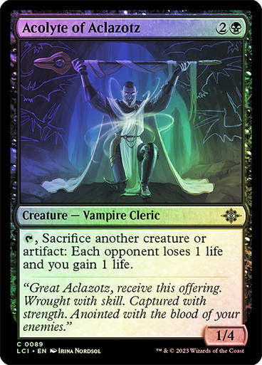 Acolyte of Aclazotz (lci) / Foil