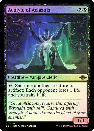 Acolyte of Aclazotz (lci) / Foil
