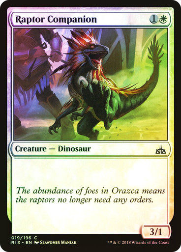 Raptor Companion (RIX) (19) / Foil