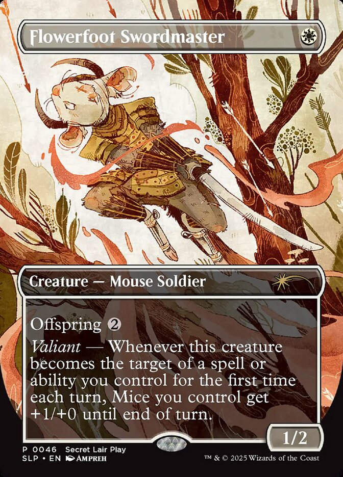 Flowerfoot Swordmaster (SLP) (46) / Borderless