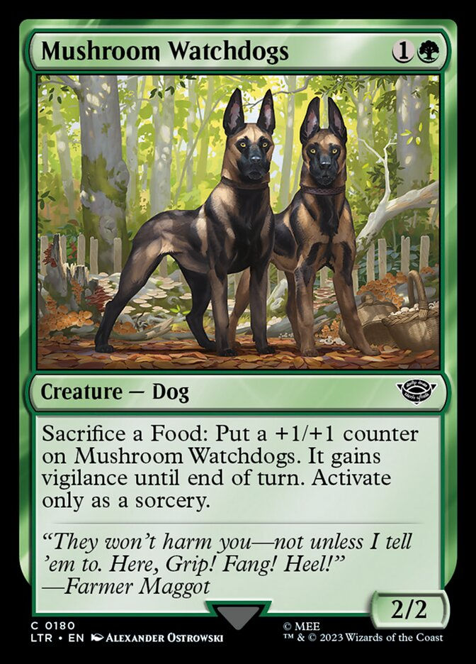 Mushroom Watchdogs (LTR) (180)