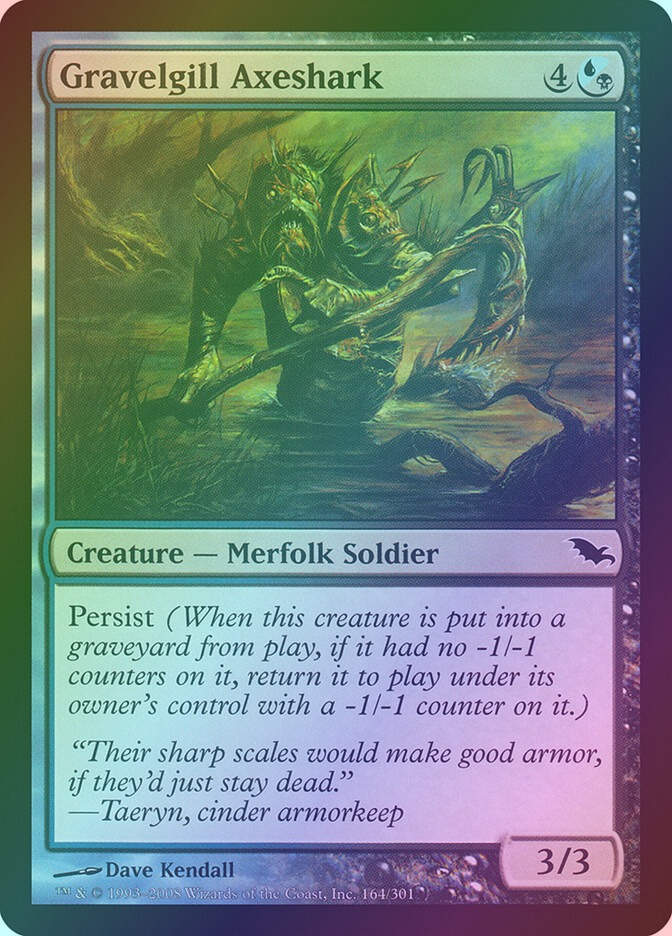 Gravelgill Axeshark (SHM) (164) / Foil