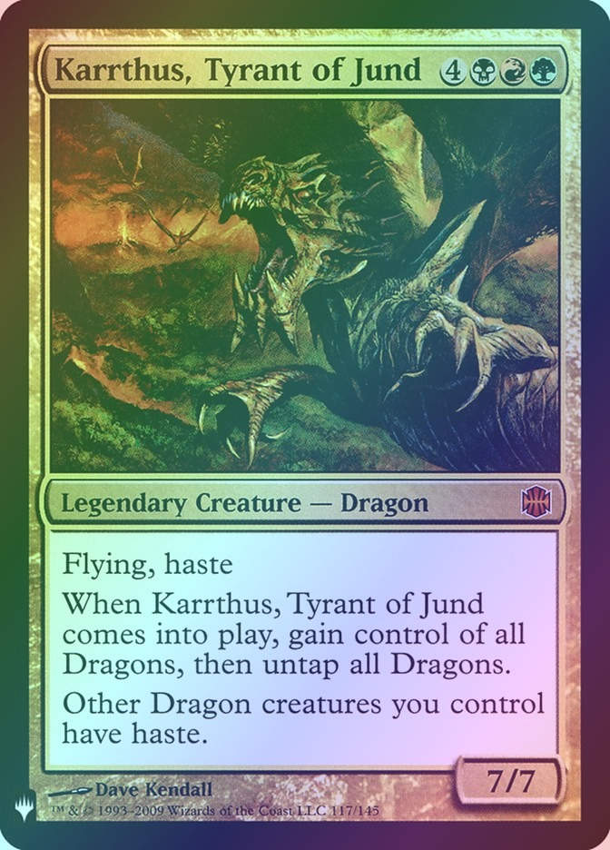 Karrthus, Tyrant of Jund (PLST) (ARB-117) / Foil