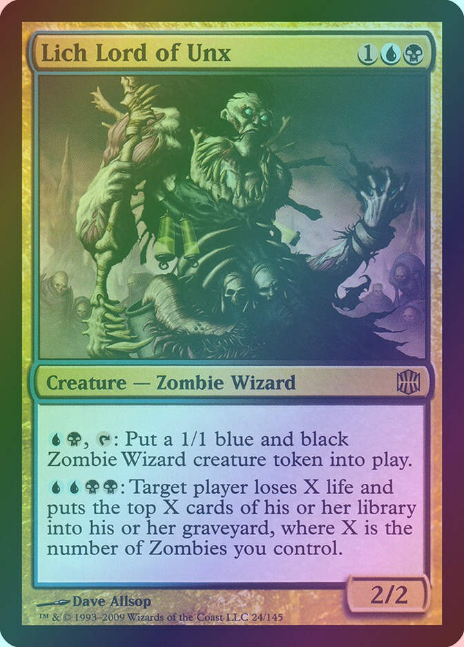 Lich Lord of Unx (ARB) (24) / Foil
