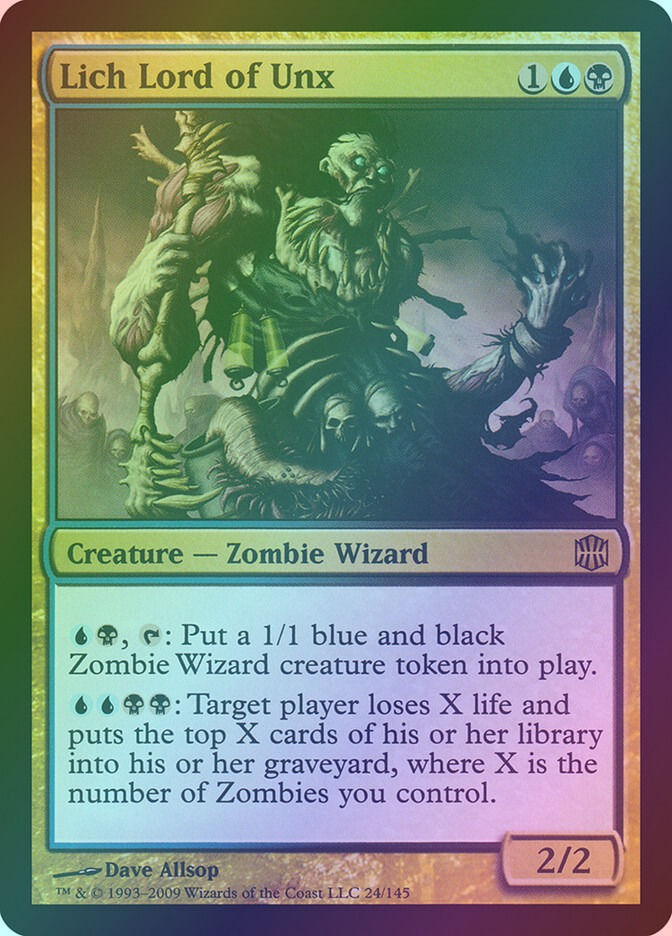 Lich Lord of Unx (ARB) (24) / Foil