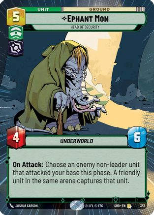 Ephant Mon - Head of Security (Hyperspace) (SHD_#357) / Foil