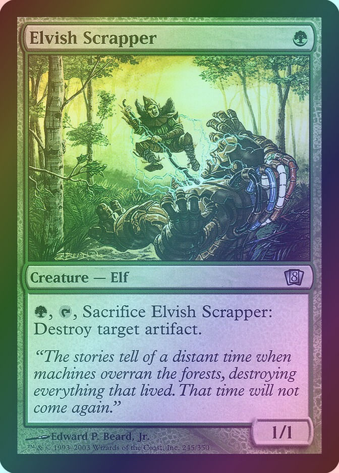 Elvish Scrapper (8ED) (245★) / Foil