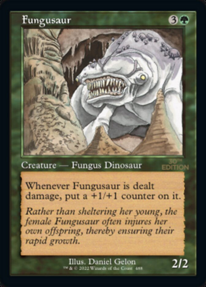 Fungusaur (30a) / Retro Frame