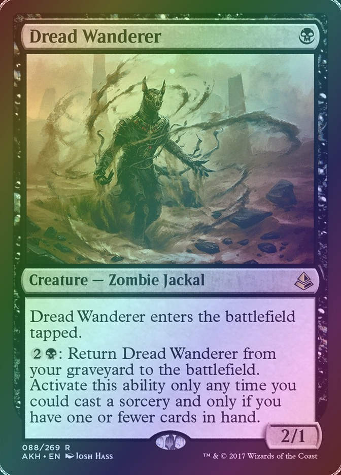 Dread Wanderer (AKH) (88) / Foil