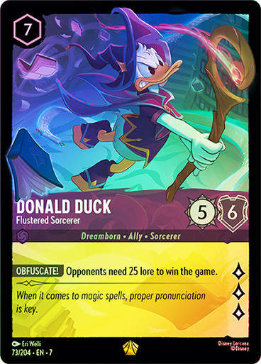 Donald Duck - Flustered Sorcerer (LOR_ARC) / Foil