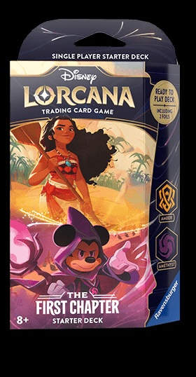 Lorcana: The First Chapter Starter Deck - Moana n Mickey Mouse (Lorcana Set #1)