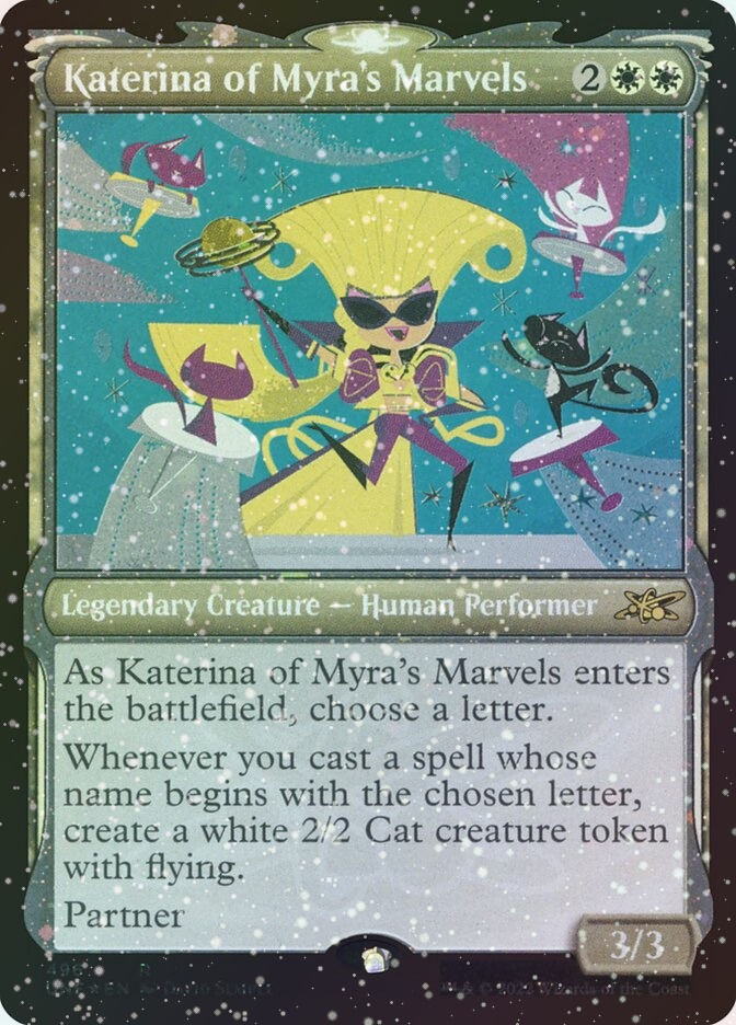 Katerina of Myra's Marvels (UNF) (496) / Showcase / Galaxy Foil