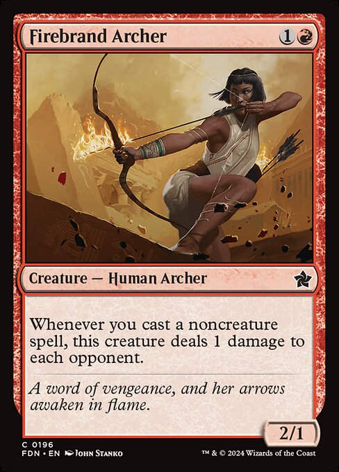 Firebrand Archer (FDN) (196)