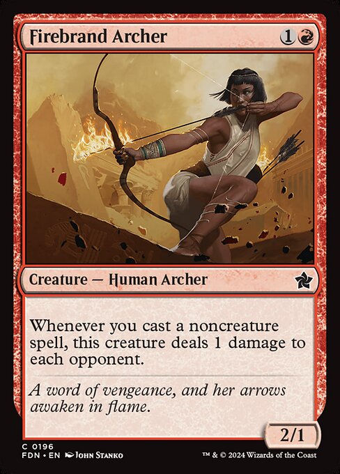 Firebrand Archer (FDN) (196)