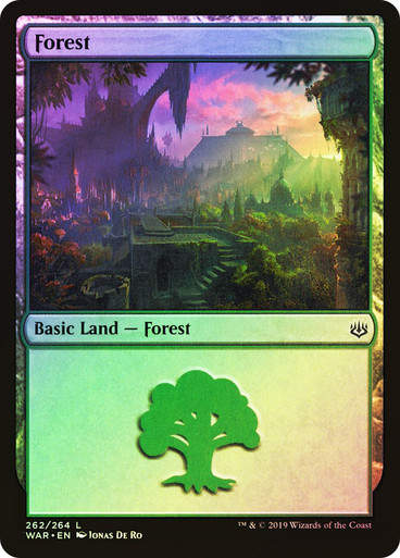Forest (WAR) (262) / Foil