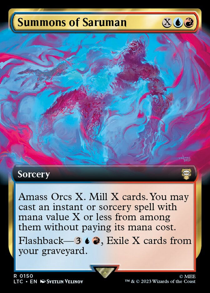 Summons of Saruman (LTC) (150) / Extended Art