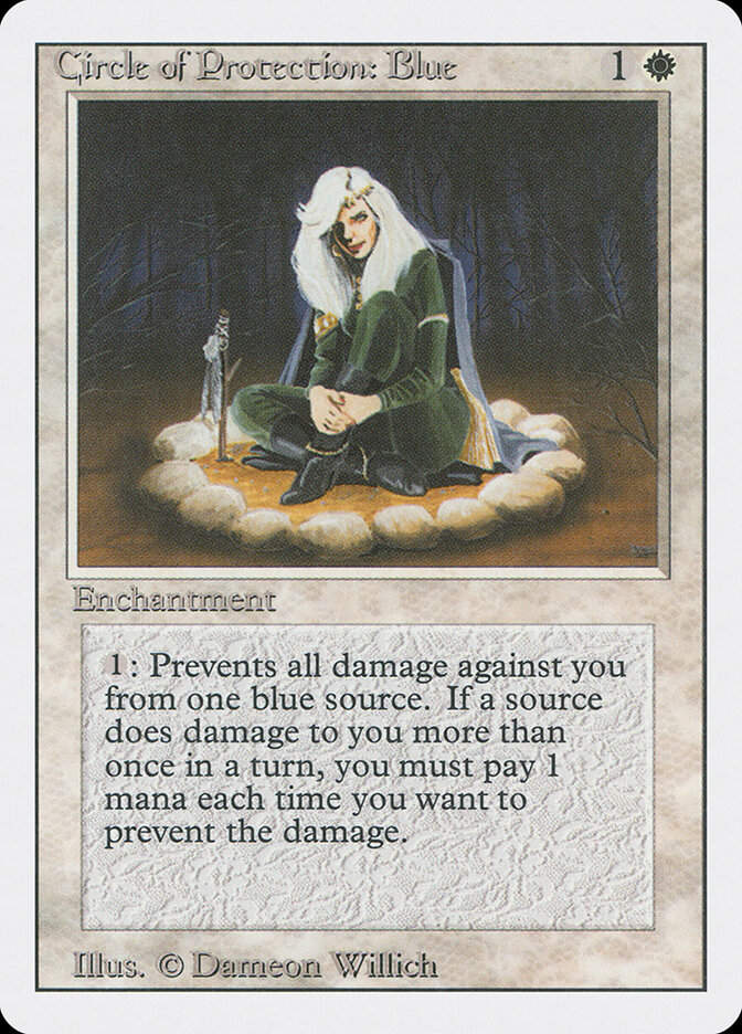 Circle of Protection: Blue (3ED) (10)