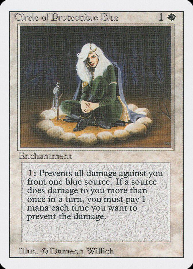 Circle of Protection: Blue (3ED) (10)