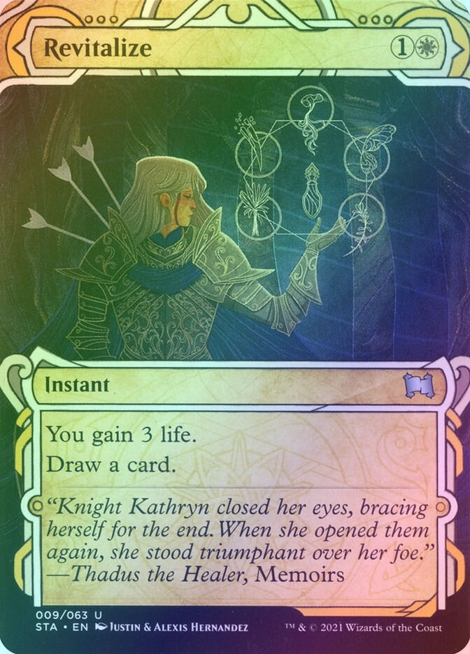 Revitalize (STA) (9) / Borderless / Showcase / Foil