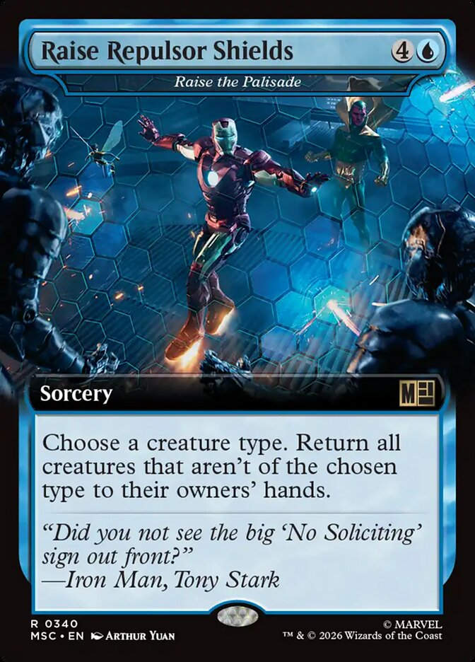Raise the Palisade (MSC) (340) / Extended Art