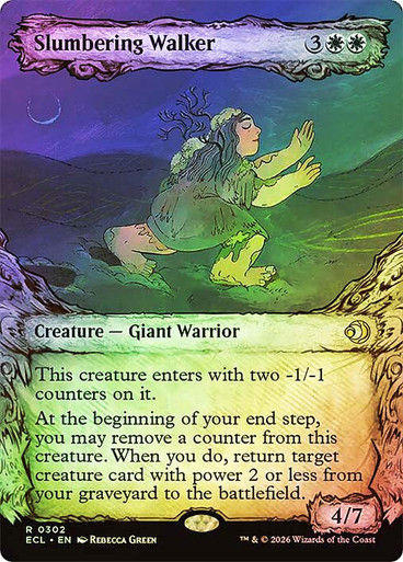 Slumbering Walker (ECL) (302) / Showcase / Foil