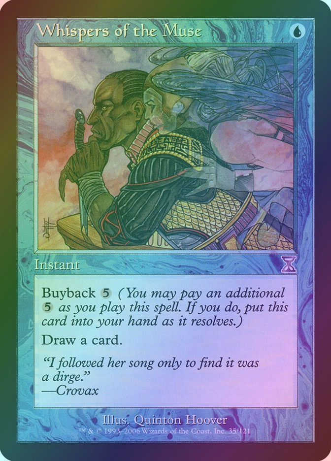 Whispers of the Muse (TSB) (35) / Foil