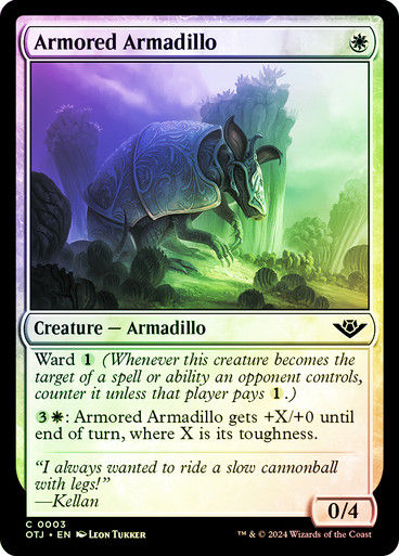 Armored Armadillo (otj) (3) / Foil