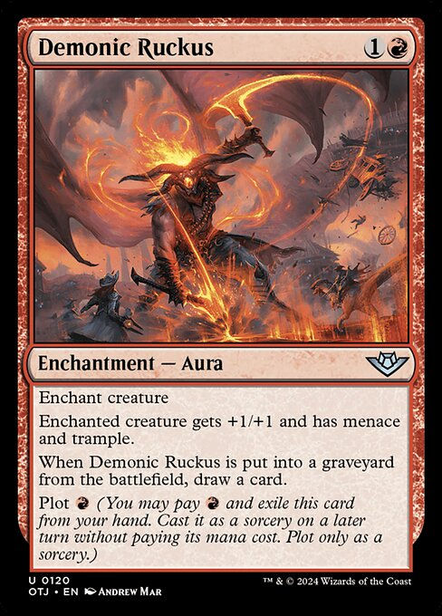 Demonic Ruckus (otj) (120)