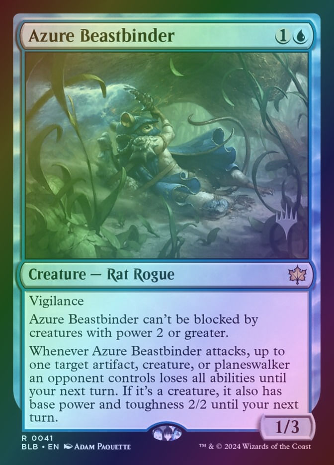 Azure Beastbinder (PBLB) (41p) / Foil