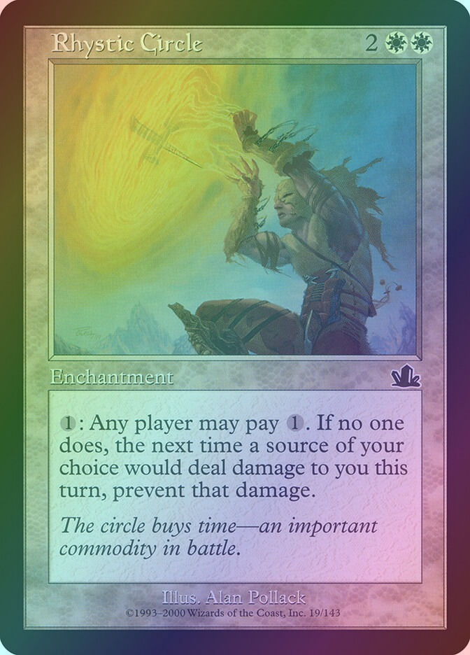 Rhystic Circle (PCY) (19) / Foil