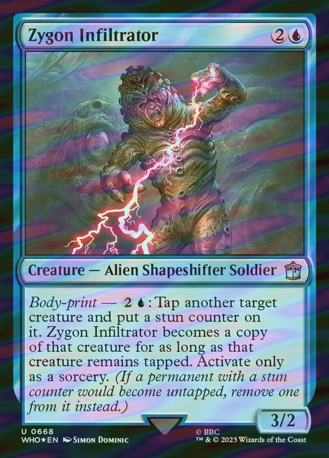 Zygon Infiltrator (WHO) (668) / Surge Foil