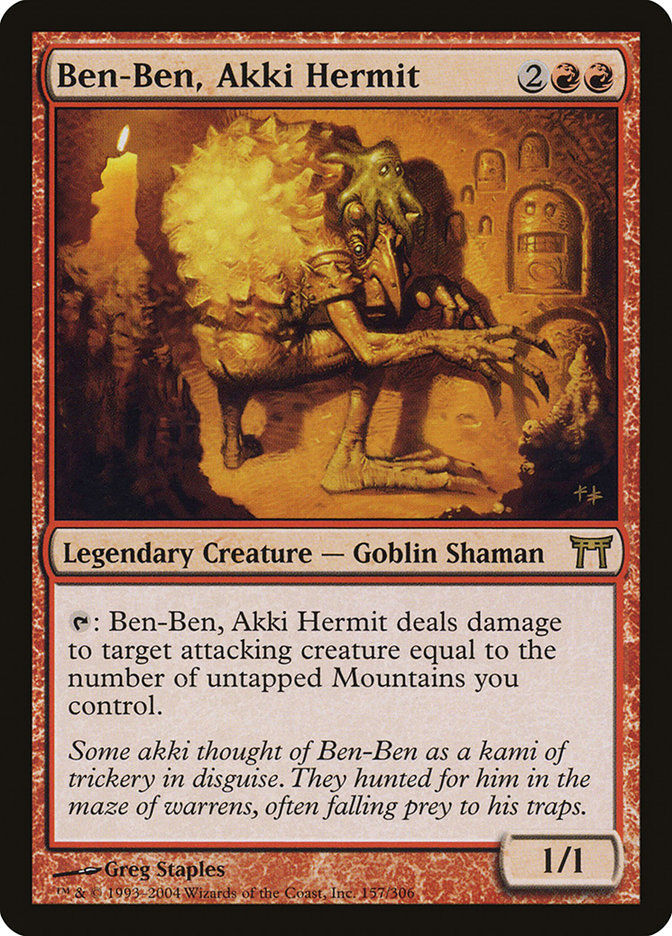 Ben-Ben, Akki Hermit (CHK) (157)