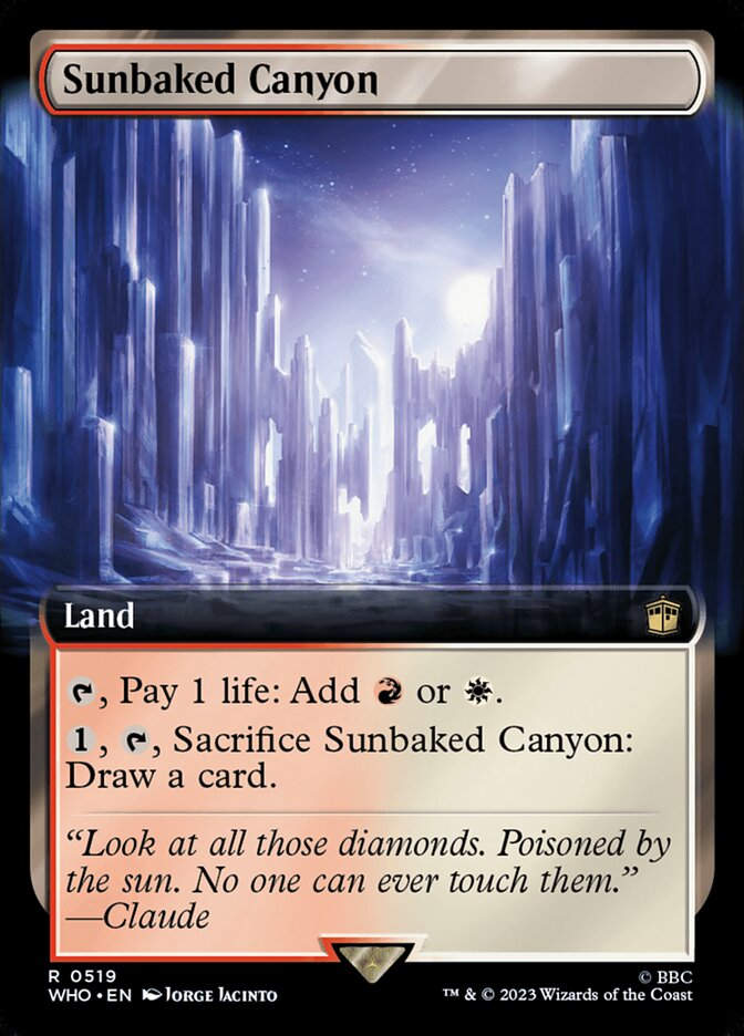 Sunbaked Canyon (WHO) (519) / Extended Art