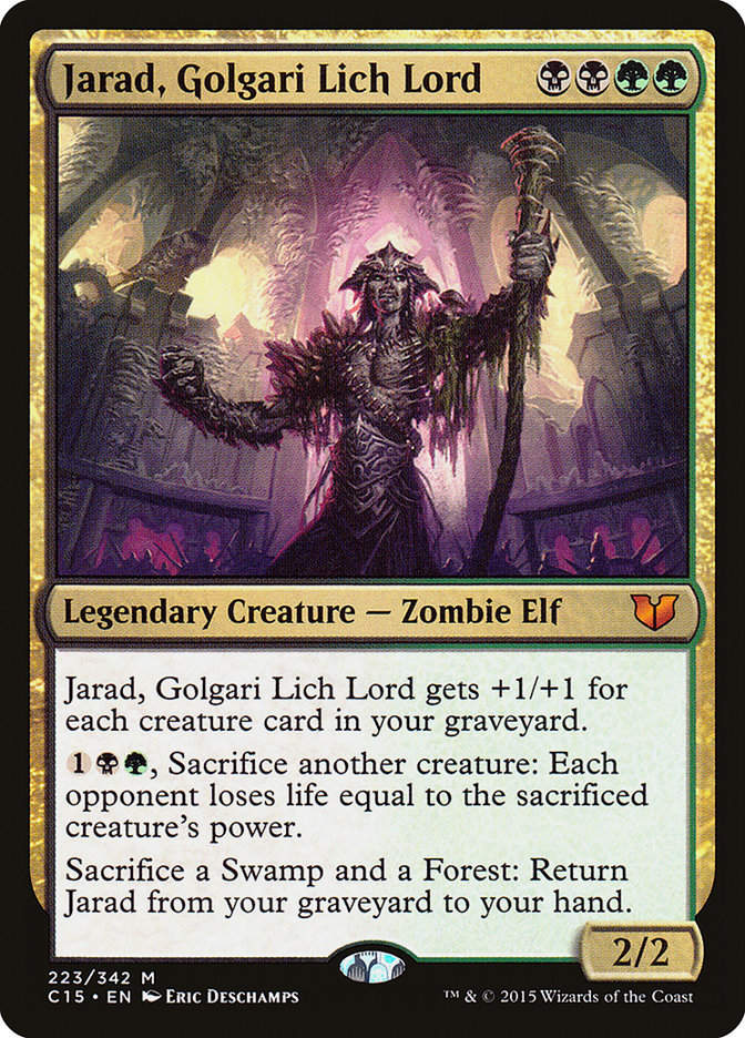 Jarad, Golgari Lich Lord (c15)