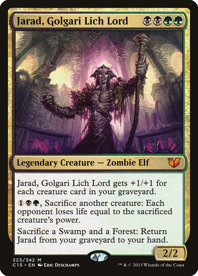 Jarad, Golgari Lich Lord (c15)