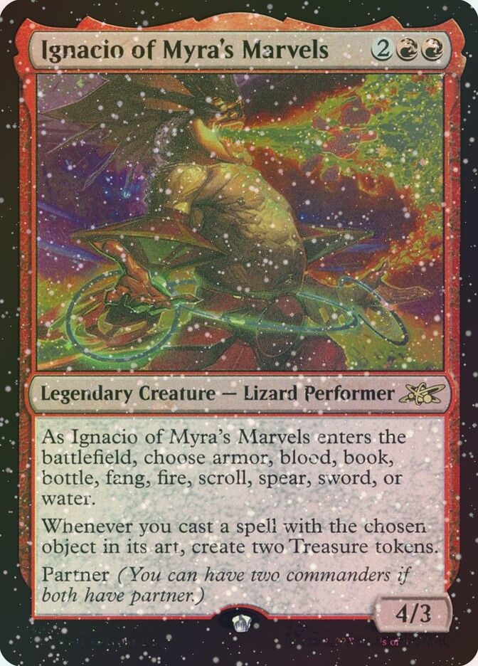 Ignacio of Myra's Marvels (UNF) (398) / Galaxy Foil
