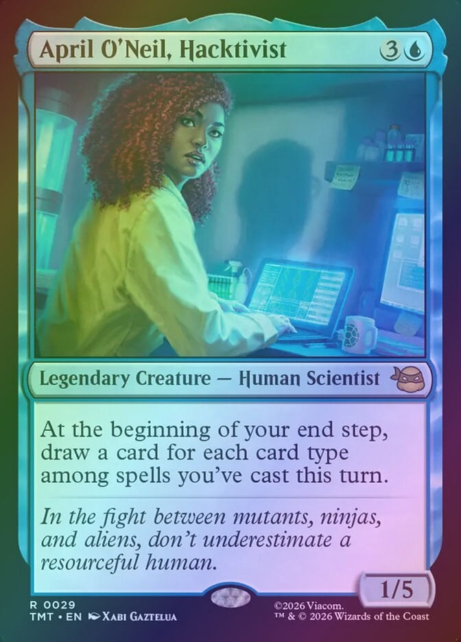 April O'Neil, Hacktivist (TMT) (29) / Foil