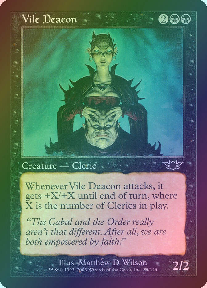 Vile Deacon (LGN) (85) / Foil