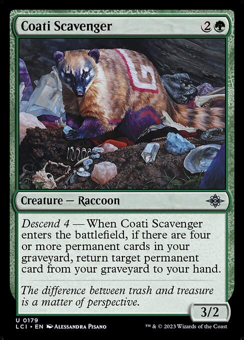 Coati Scavenger (lci)