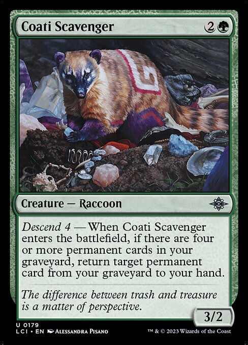Coati Scavenger (lci)