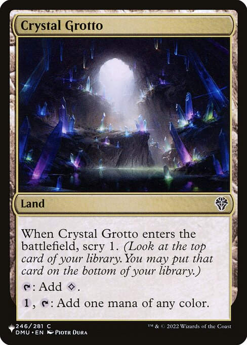 Crystal Grotto (PLST) (DMU-246)