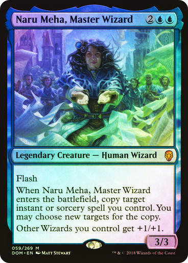 Naru Meha, Master Wizard (DOM) (59) / Foil