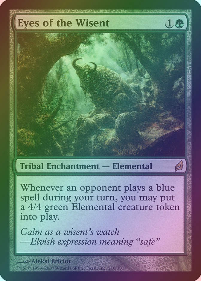 Eyes of the Wisent (LRW) (210) / Foil