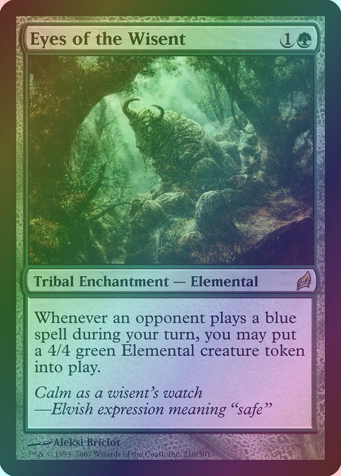 Eyes of the Wisent (LRW) (210) / Foil