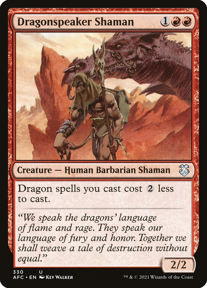 Dragonspeaker Shaman (AFC) (330)